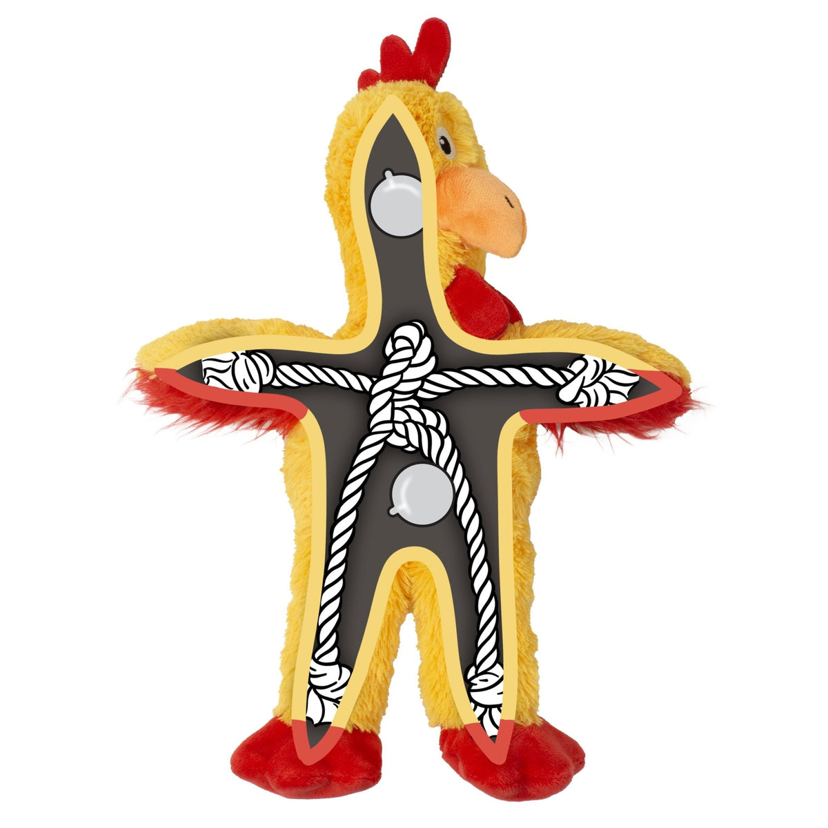 KONG Knots Chicken - Wuffies