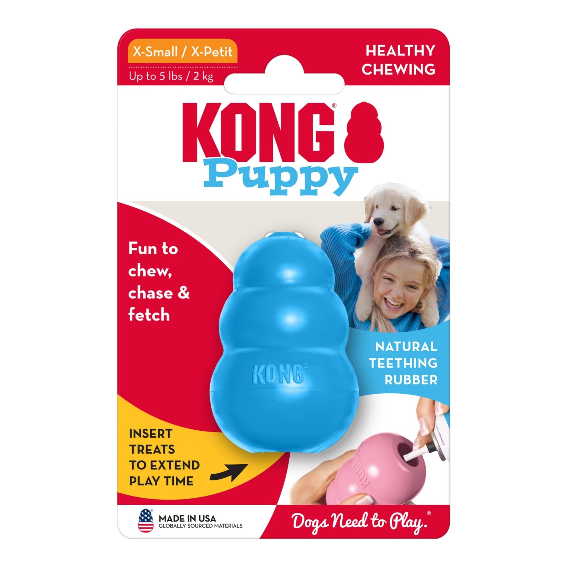KONG Puppy (Blue) - Wuffies