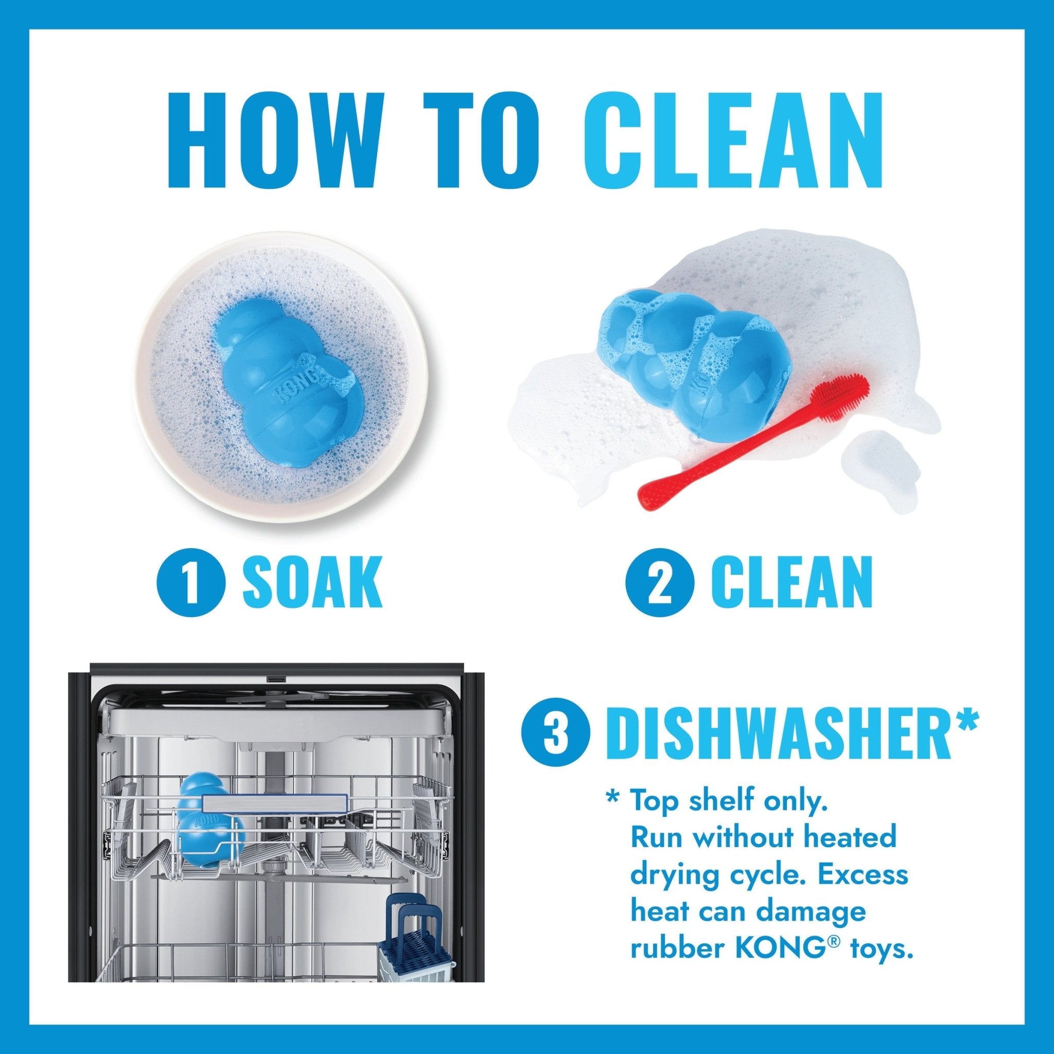 KONG Puppy (Blue) - Wuffies