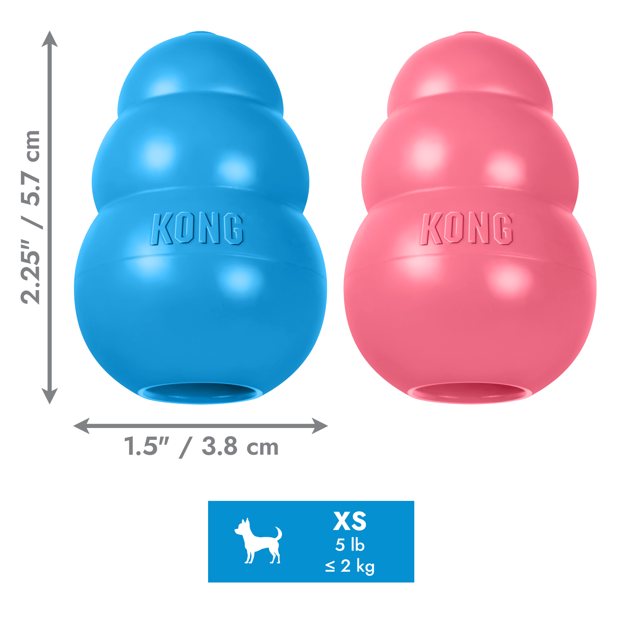 KONG Puppy (Pink) - Wuffies
