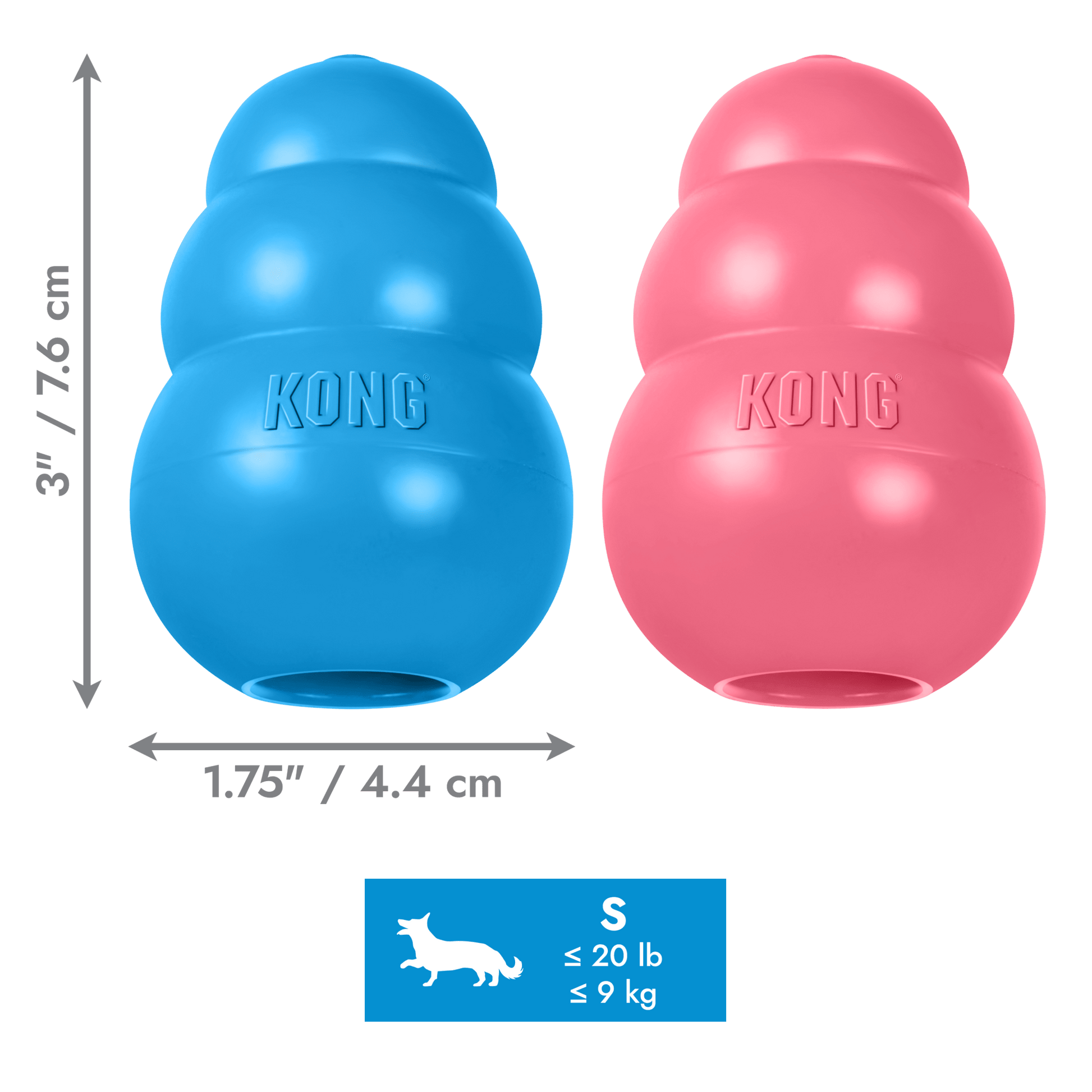 KONG Puppy (Pink) - Wuffies