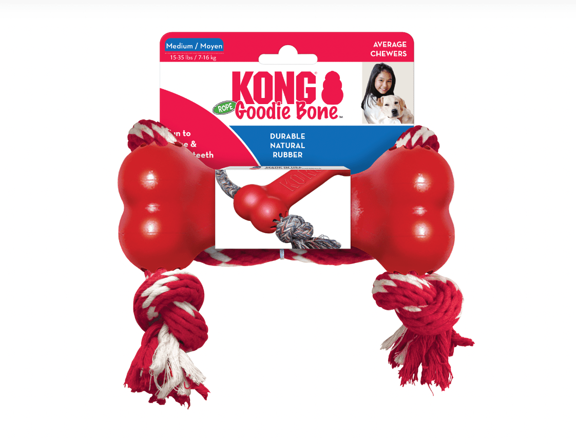 KONG Rope Goodie Bone (Medium) - Wuffies