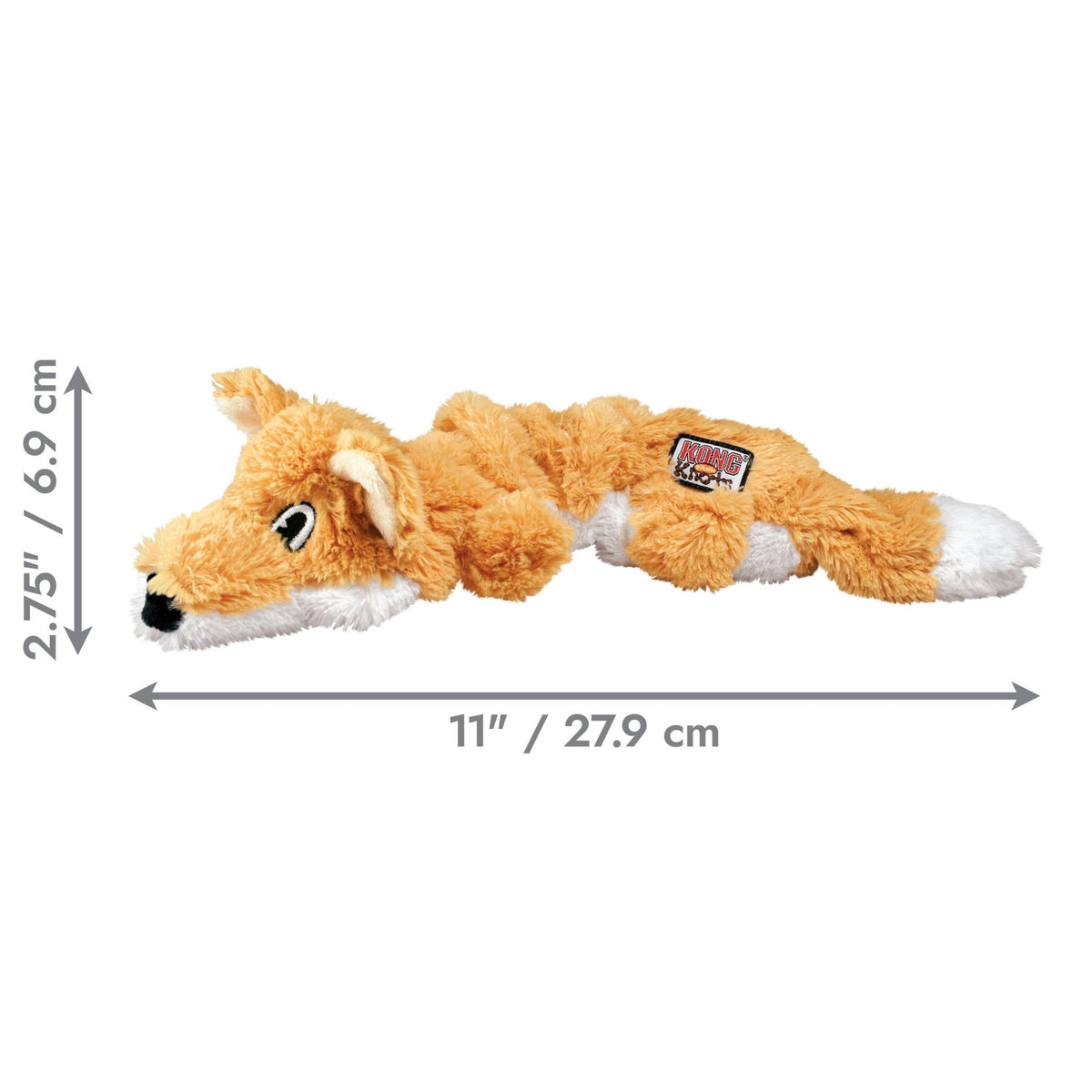 KONG Scrunch Knots Fox - Wuffies