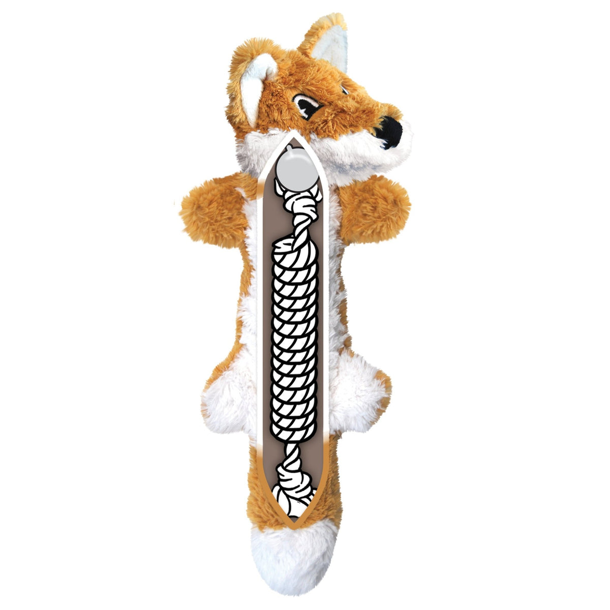 KONG Scrunch Knots Fox - Wuffies