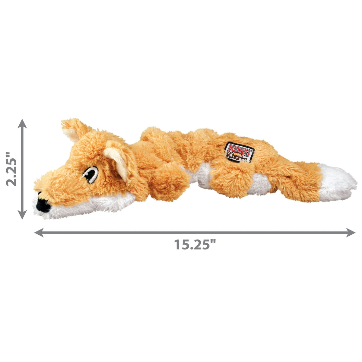 KONG Scrunch Knots Fox - Wuffies