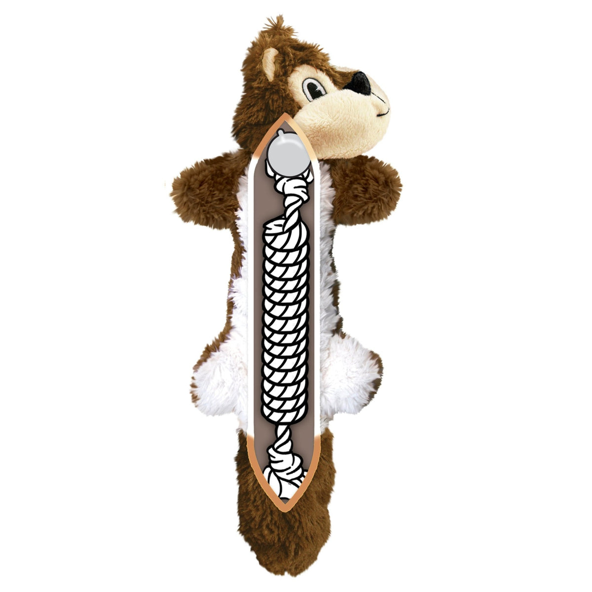 KONG Scrunch Knots Squirrel - Wuffies