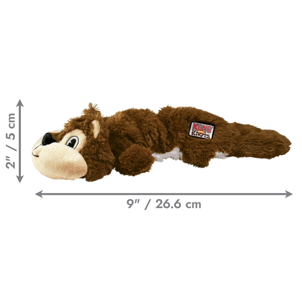 KONG Scrunch Knots Squirrel - Wuffies