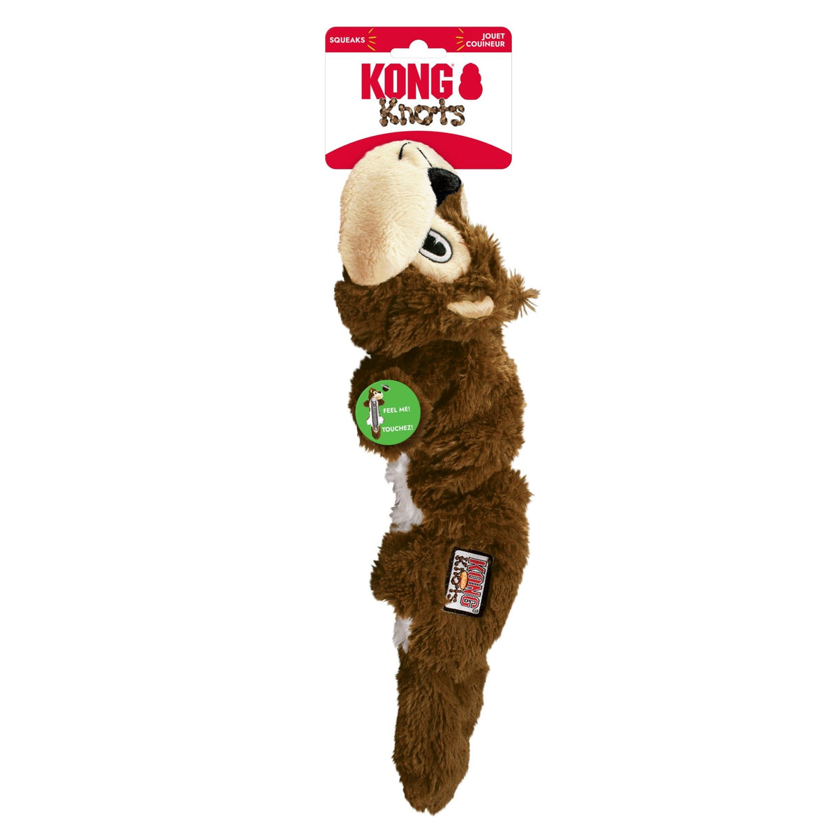 KONG Scrunch Knots Squirrel - Wuffies