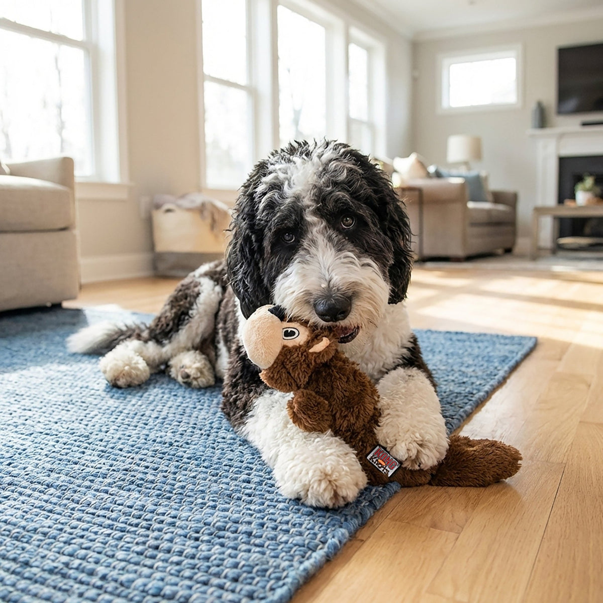 KONG Scrunch Knots Squirrel - Wuffies