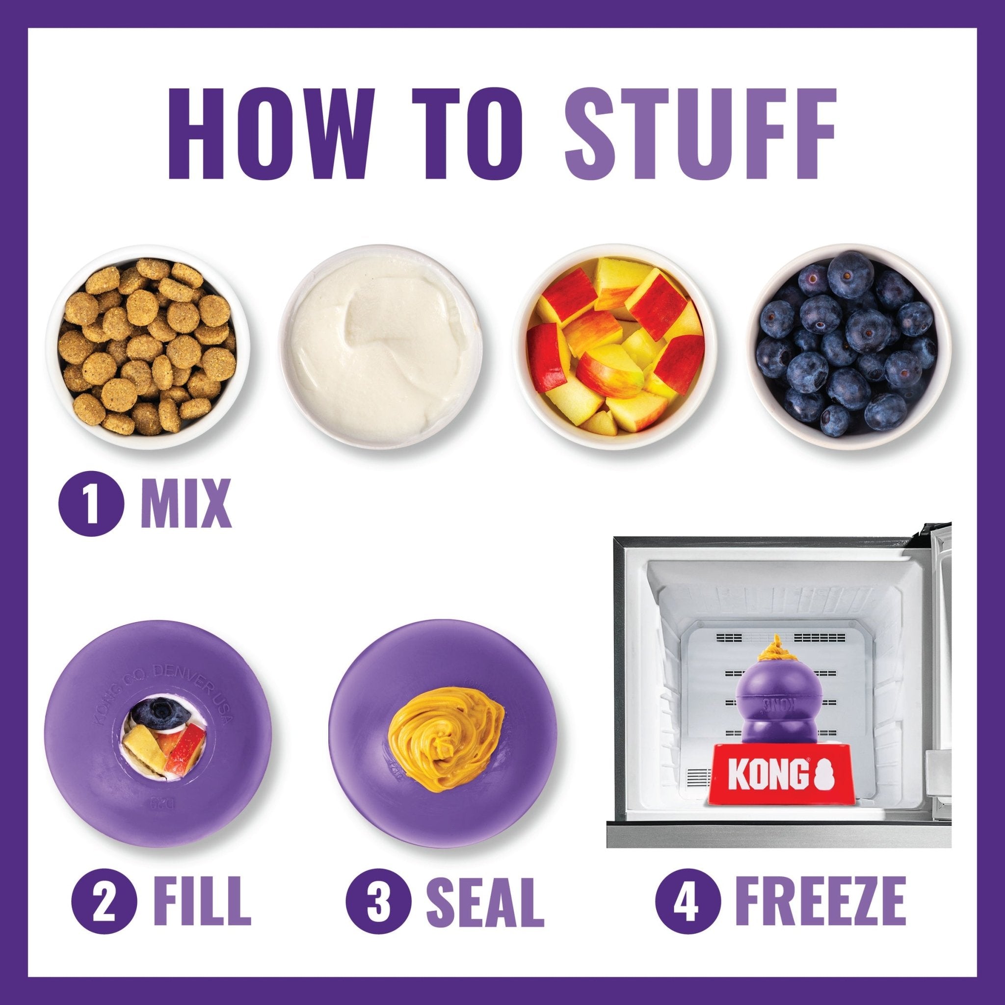 KONG Senior Treat Dispenser - Wuffies
