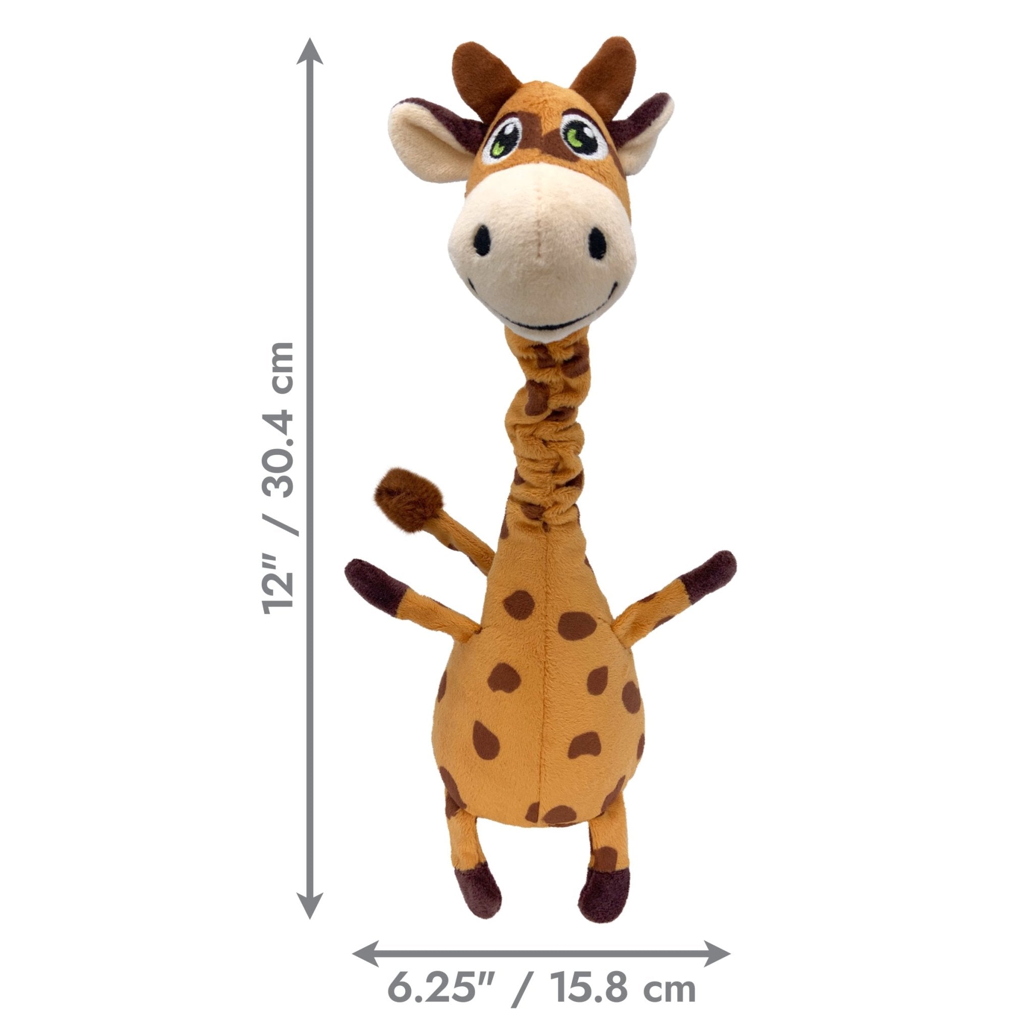 KONG Shakers Bobz Giraffe (Medium) - Wuffies