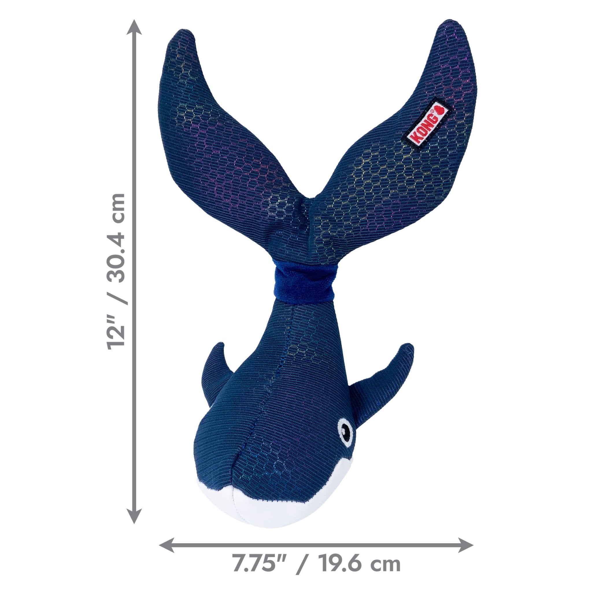 KONG Shakers Shimmy Whale (Medium) - Wuffies