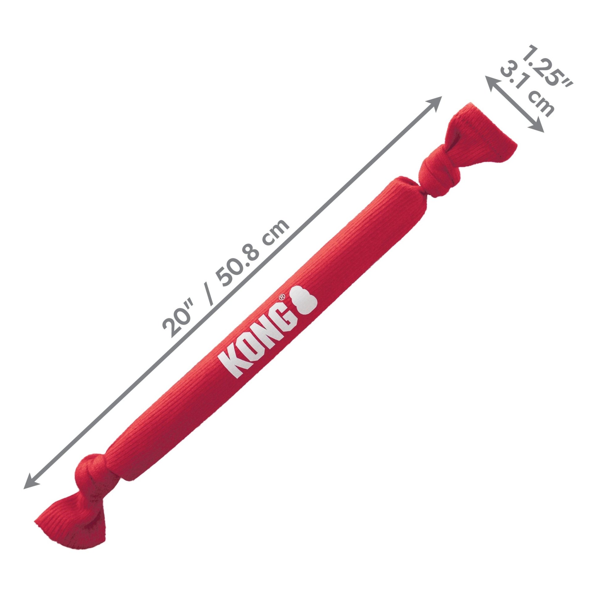 KONG Signature Crunch Rope Single (Small) - Wuffies