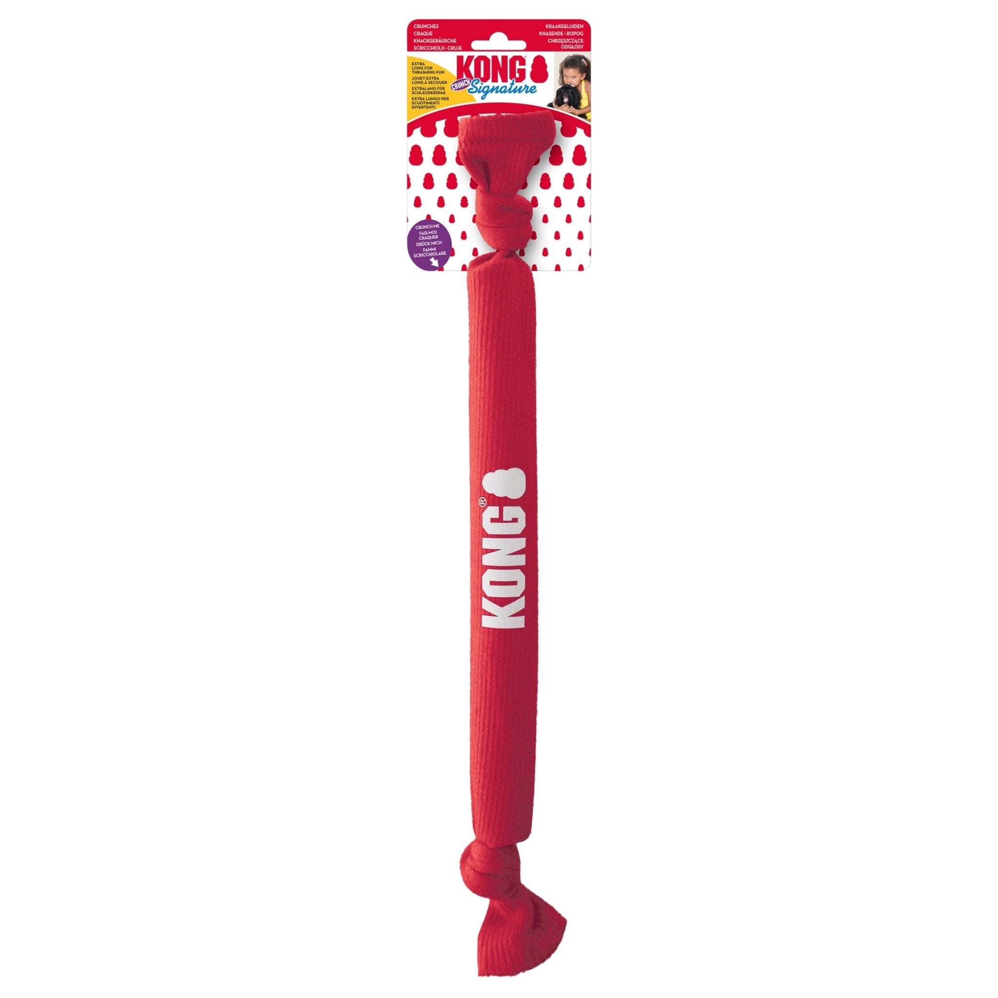 KONG Signature Crunch Rope Single (Small) - Wuffies
