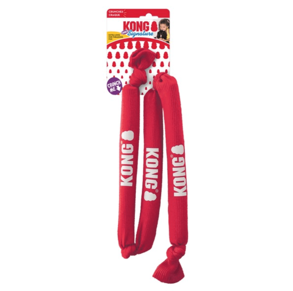 KONG Signature Crunch Rope Triple (Large) - Wuffies
