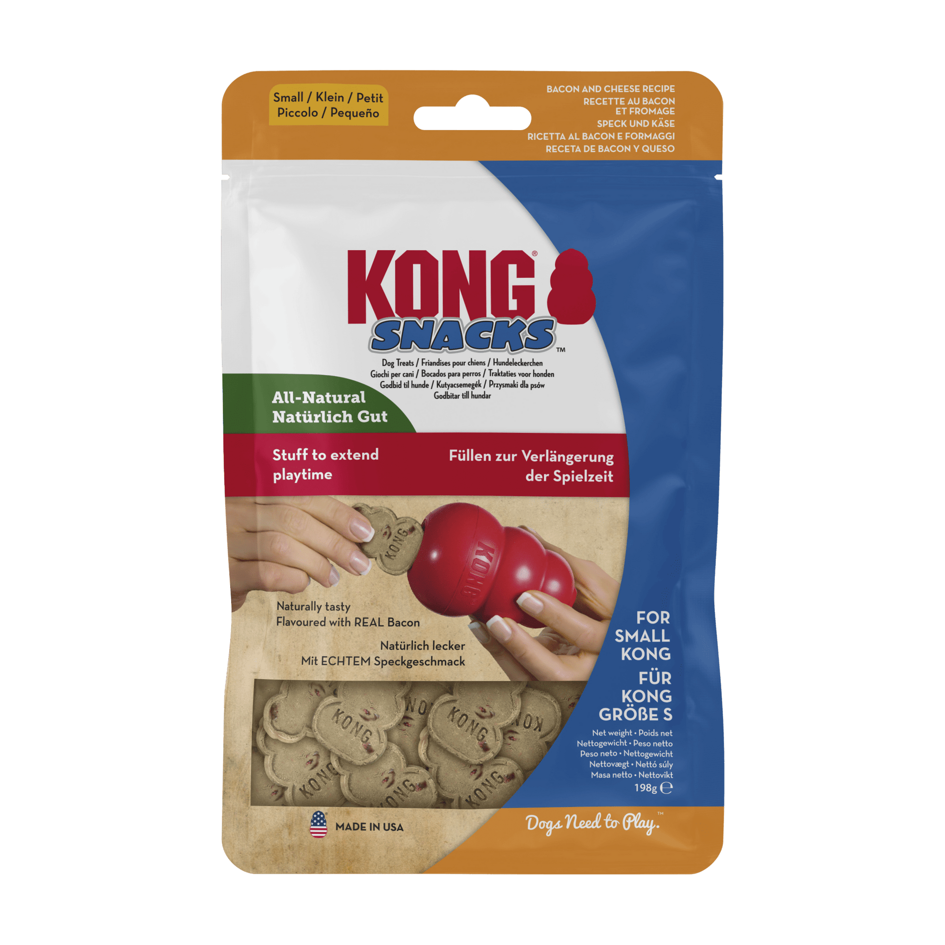 KONG Snacks Bacon & Cheese - Wuffies