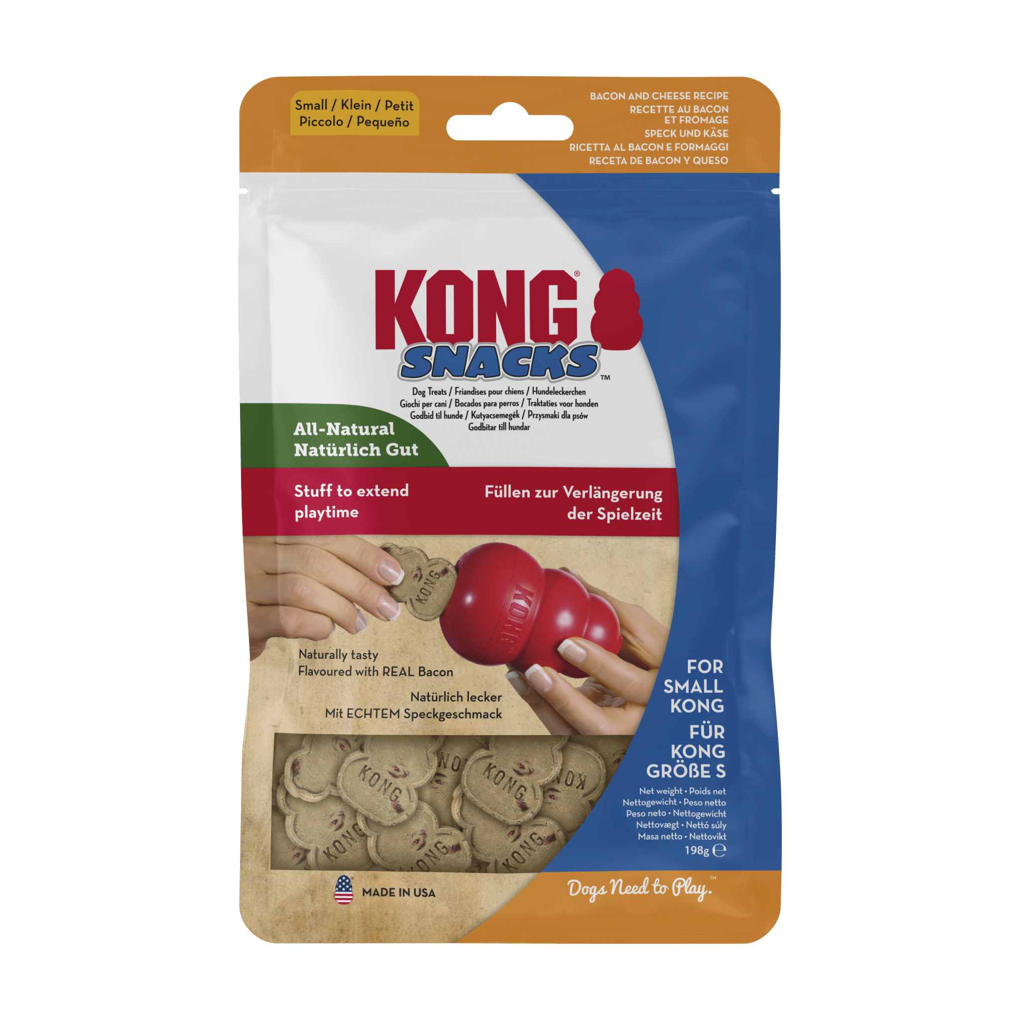 KONG Snacks Bacon & Cheese - Wuffies