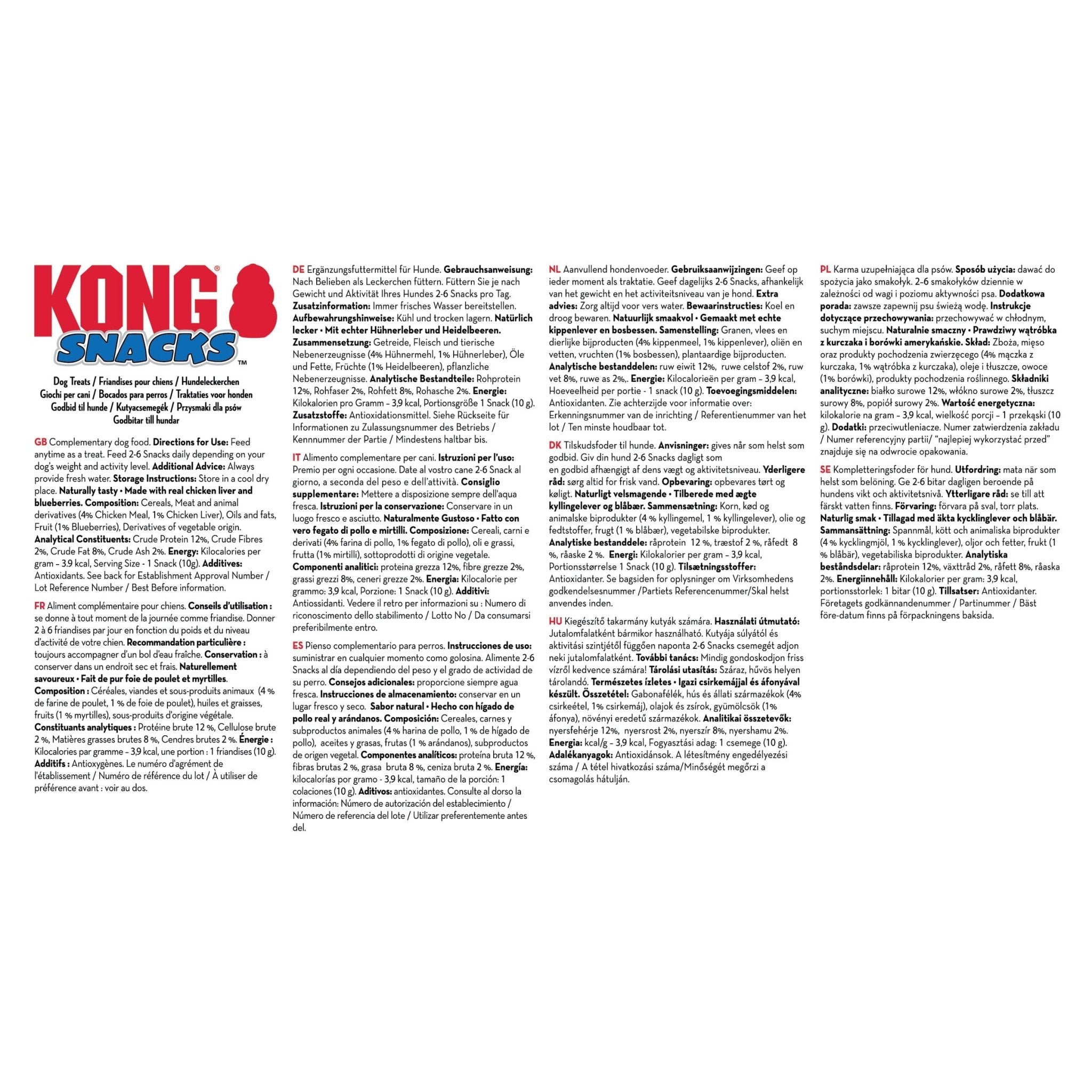 KONG Snacks Liver - Wuffies