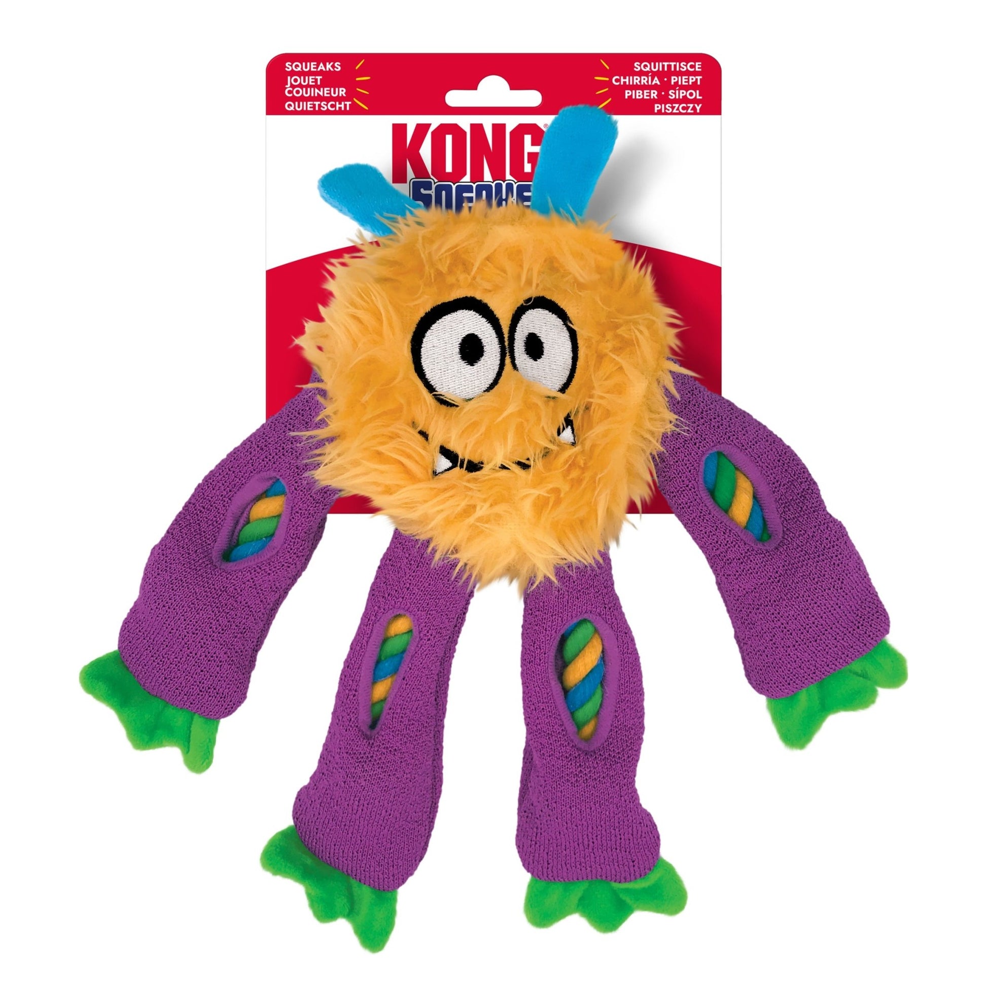 KONG Sneakerz Knots Assorted (Medium) - Wuffies