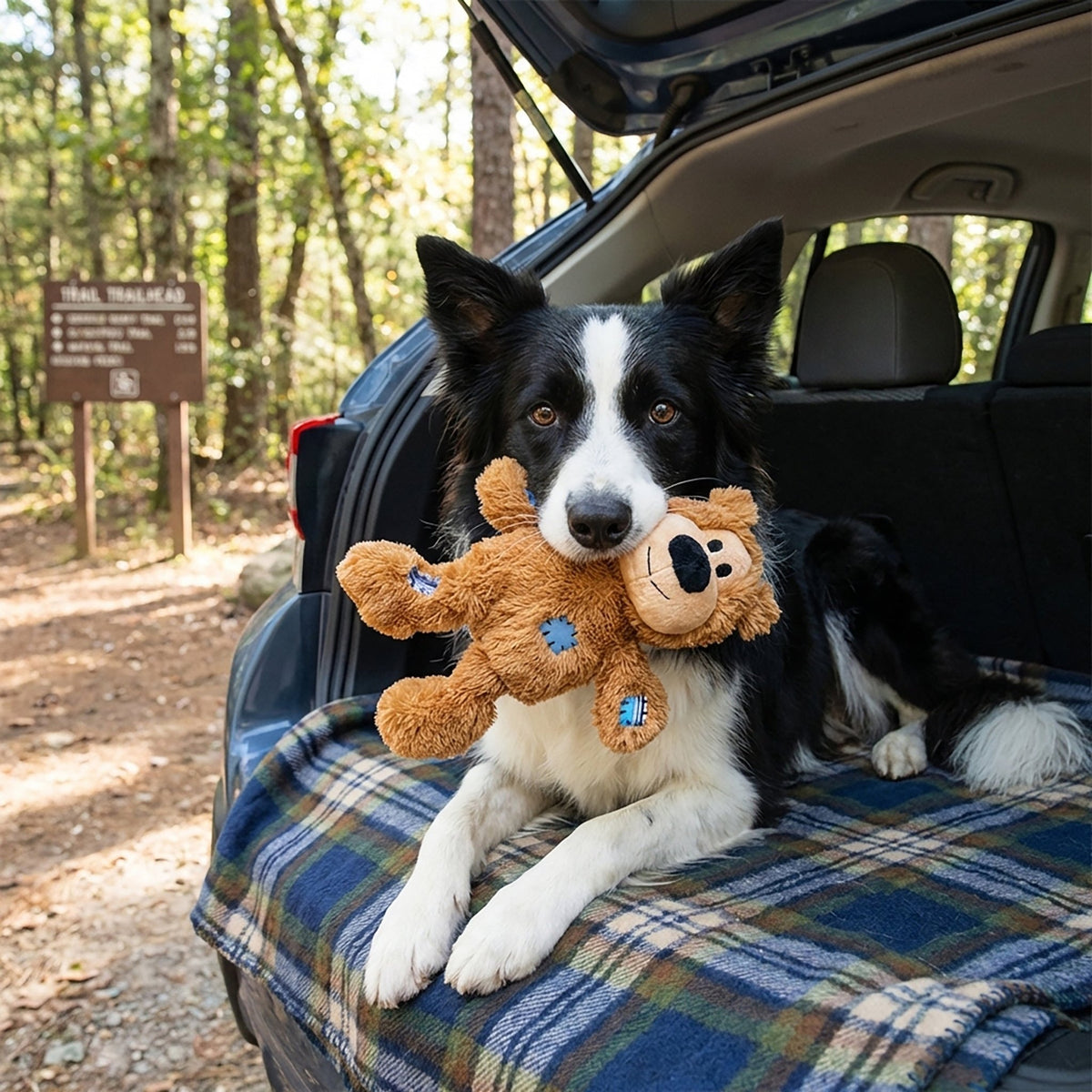 KONG Wild Knots Bear (Assorted) - Wuffies
