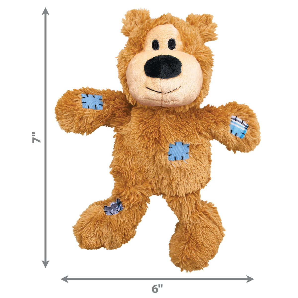KONG Wild Knots Bear (Assorted) - Wuffies