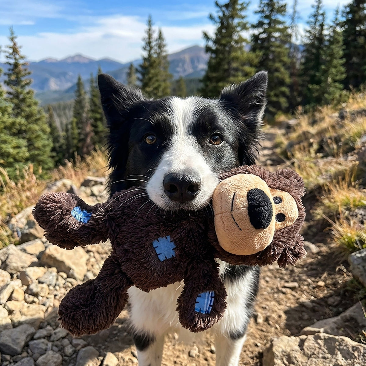 KONG Wild Knots Bear (Assorted) - Wuffies