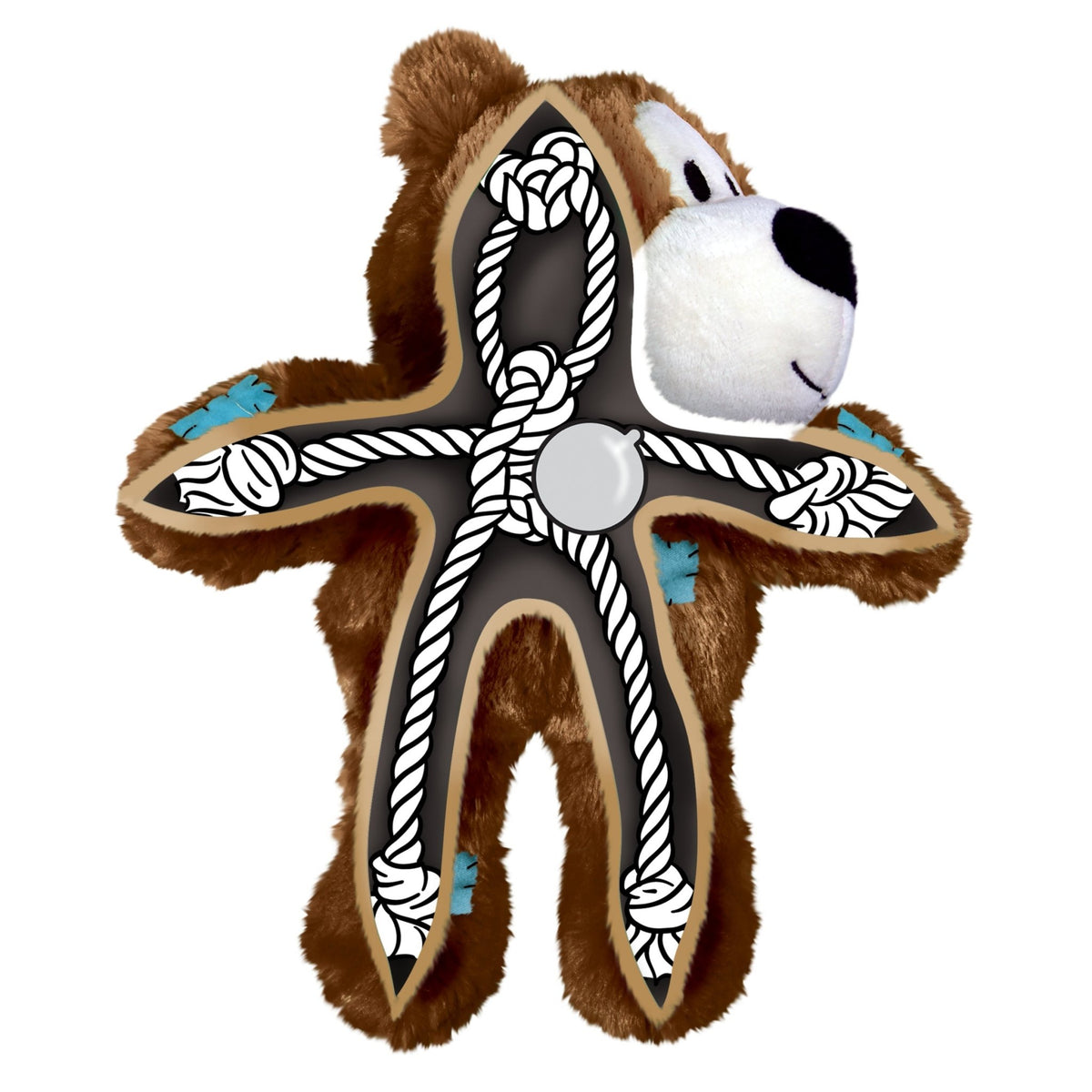KONG Wild Knots Bear (Assorted) - Wuffies