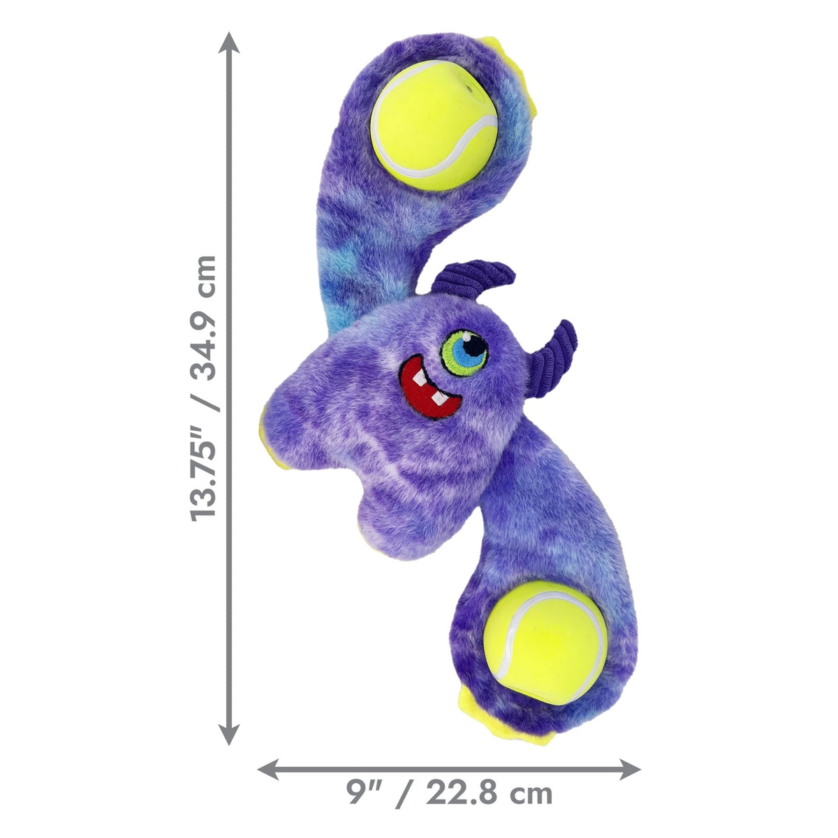 KONG Woozles Monster Assorted (Medium) - Wuffies