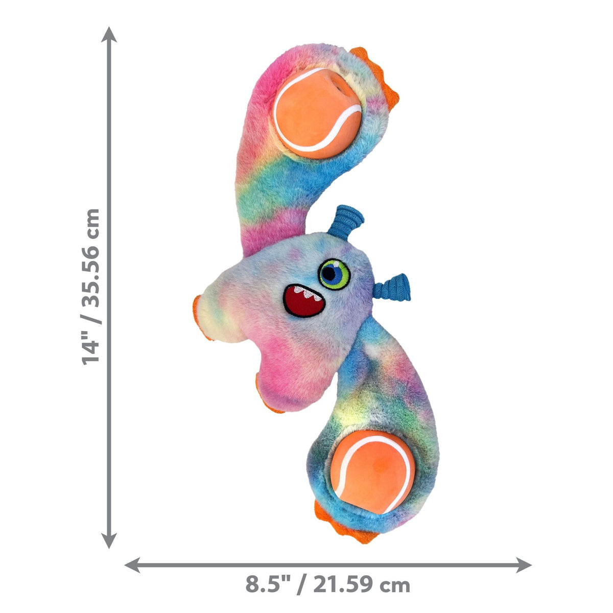 KONG Woozles Monster Assorted (Medium) - Wuffies