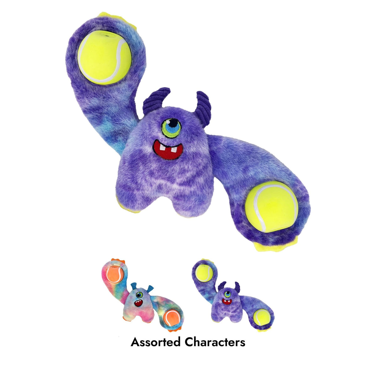 KONG Woozles Monster Assorted (Medium) - Wuffies