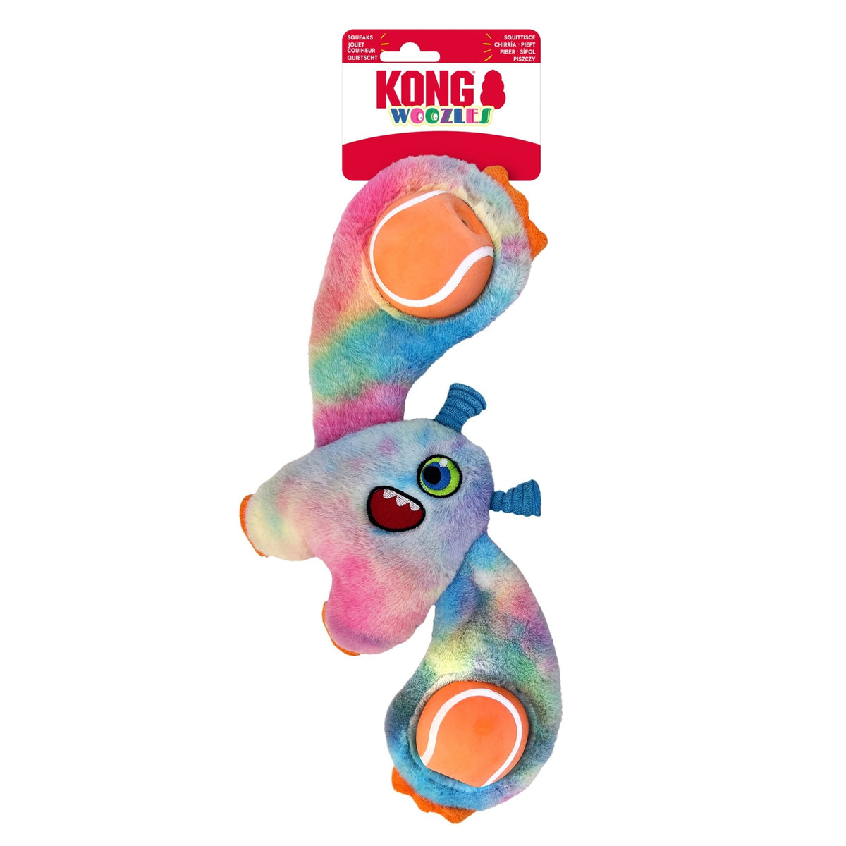 KONG Woozles Monster Assorted (Medium) - Wuffies