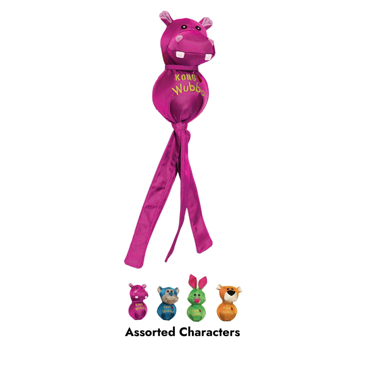 KONG Wubba Friends Ballistic (Various Characters) - Wuffies
