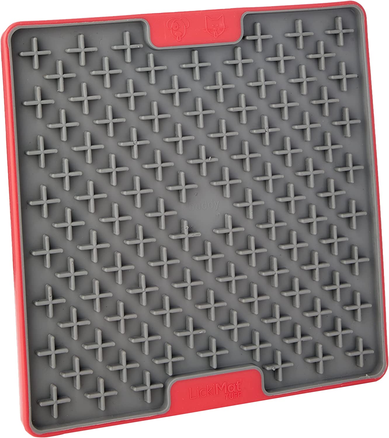 LickiMat Buddy Tuff Series (Red, 20cm) - Wuffies