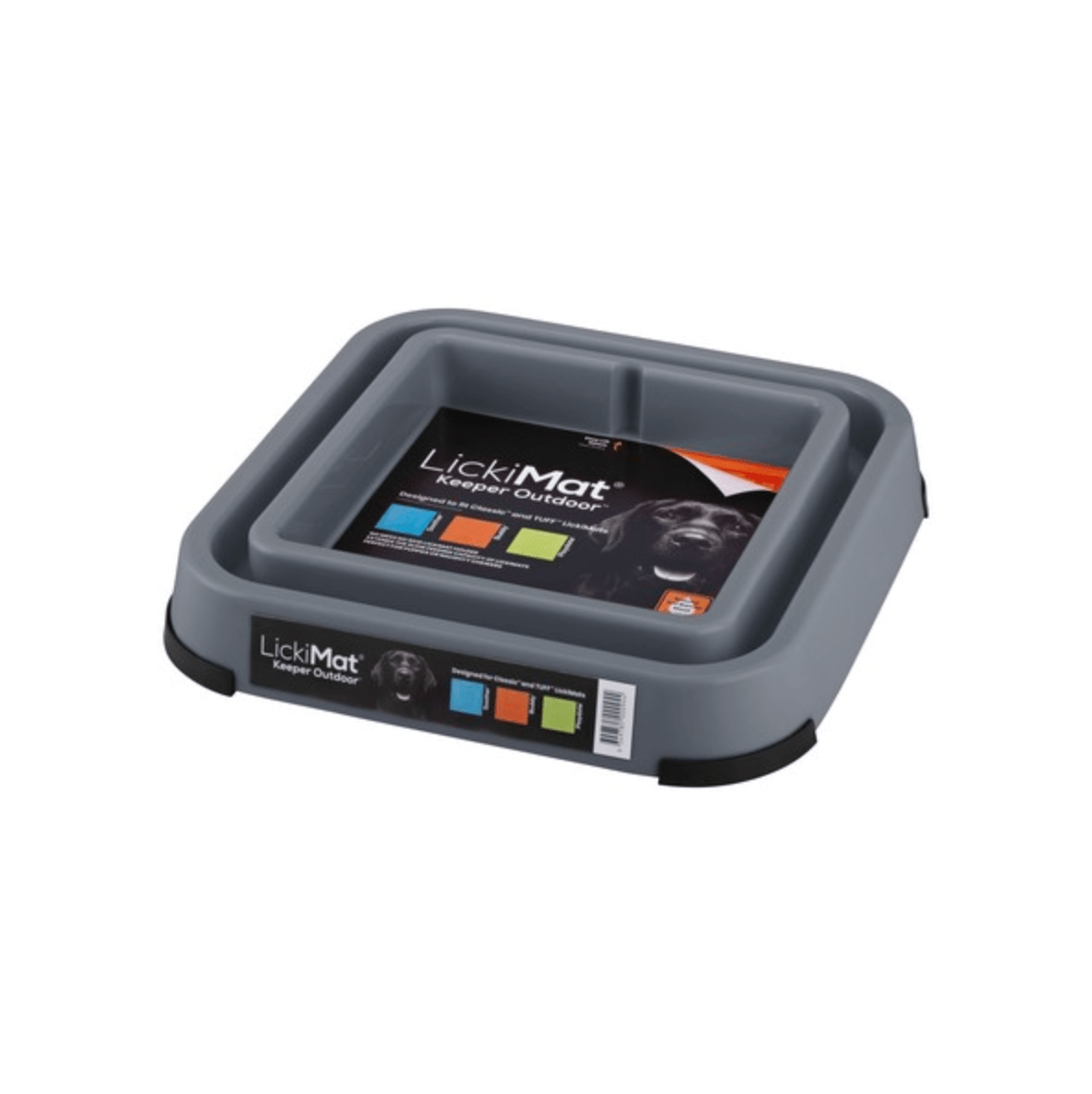 LickiMat Keeper Outdoor (Grey) - Wuffies