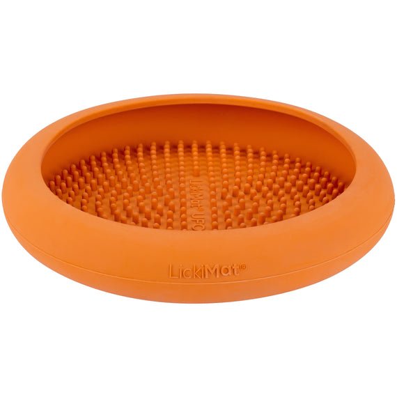 LickiMat UFO (Orange, 18cm) - Wuffies