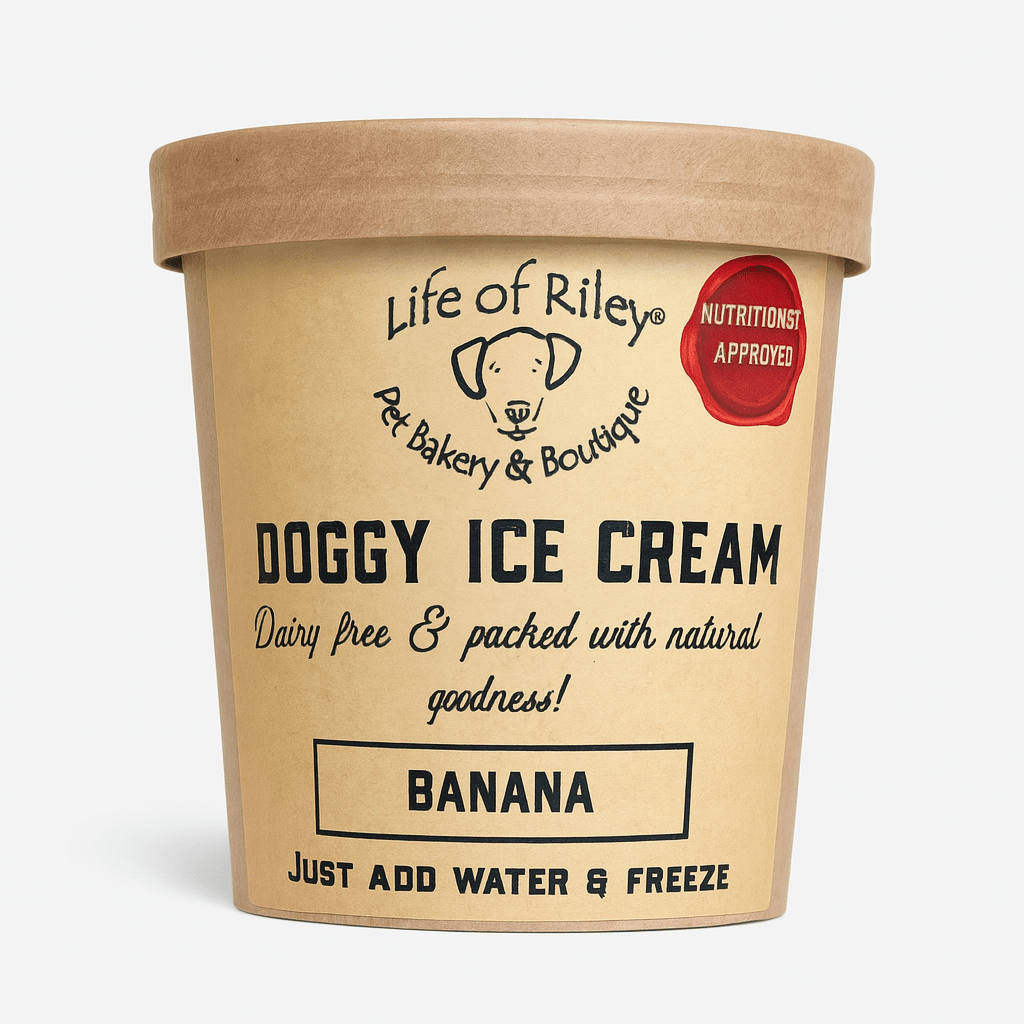 Life Of Riley Bakery Doggy Ice Cream DIY Kit (Banana) - Wuffies