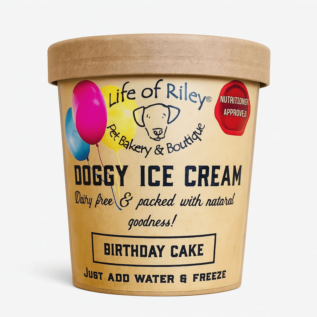 Life Of Riley Bakery Doggy Ice Cream DIY Kit (Birthday Cake) - Wuffies