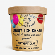 Life Of Riley Bakery Doggy Ice Cream DIY Kit (Birthday Cake) - Wuffies