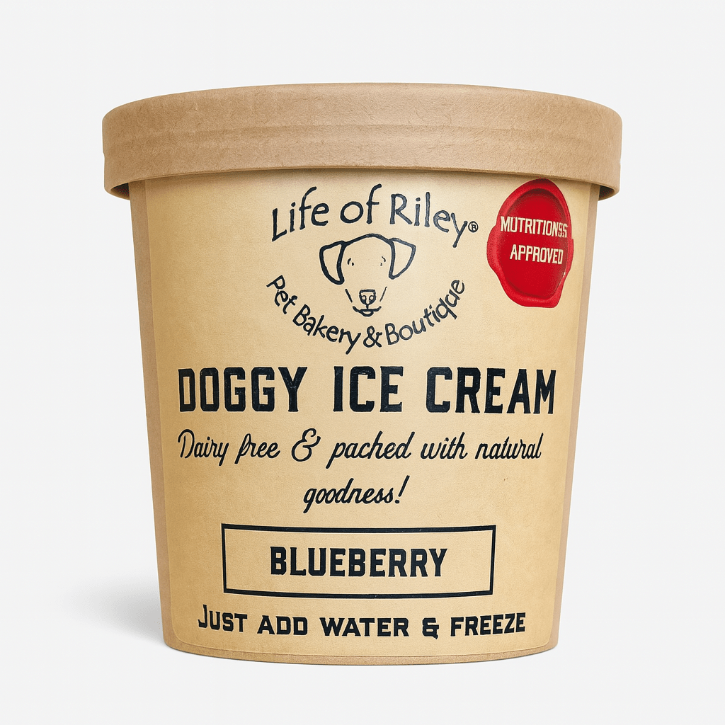 Life Of Riley Bakery Doggy Ice Cream DIY Kit (Blueberry) - Wuffies