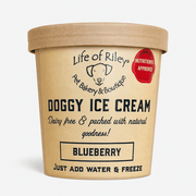 Life Of Riley Bakery Doggy Ice Cream DIY Kit (Blueberry) - Wuffies