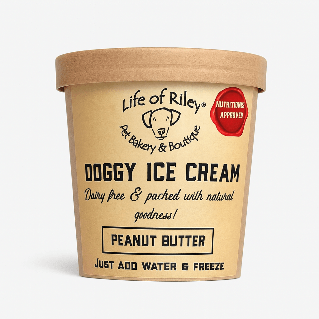 Life Of Riley Bakery Doggy Ice Cream DIY Kit (Peanut Butter) - Wuffies