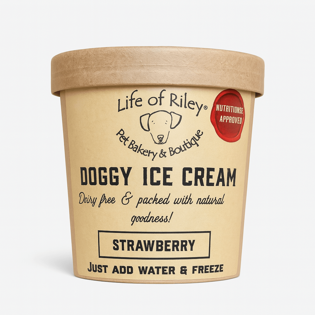Life Of Riley Bakery Doggy Ice Cream DIY Kit (Strawberry) - Wuffies