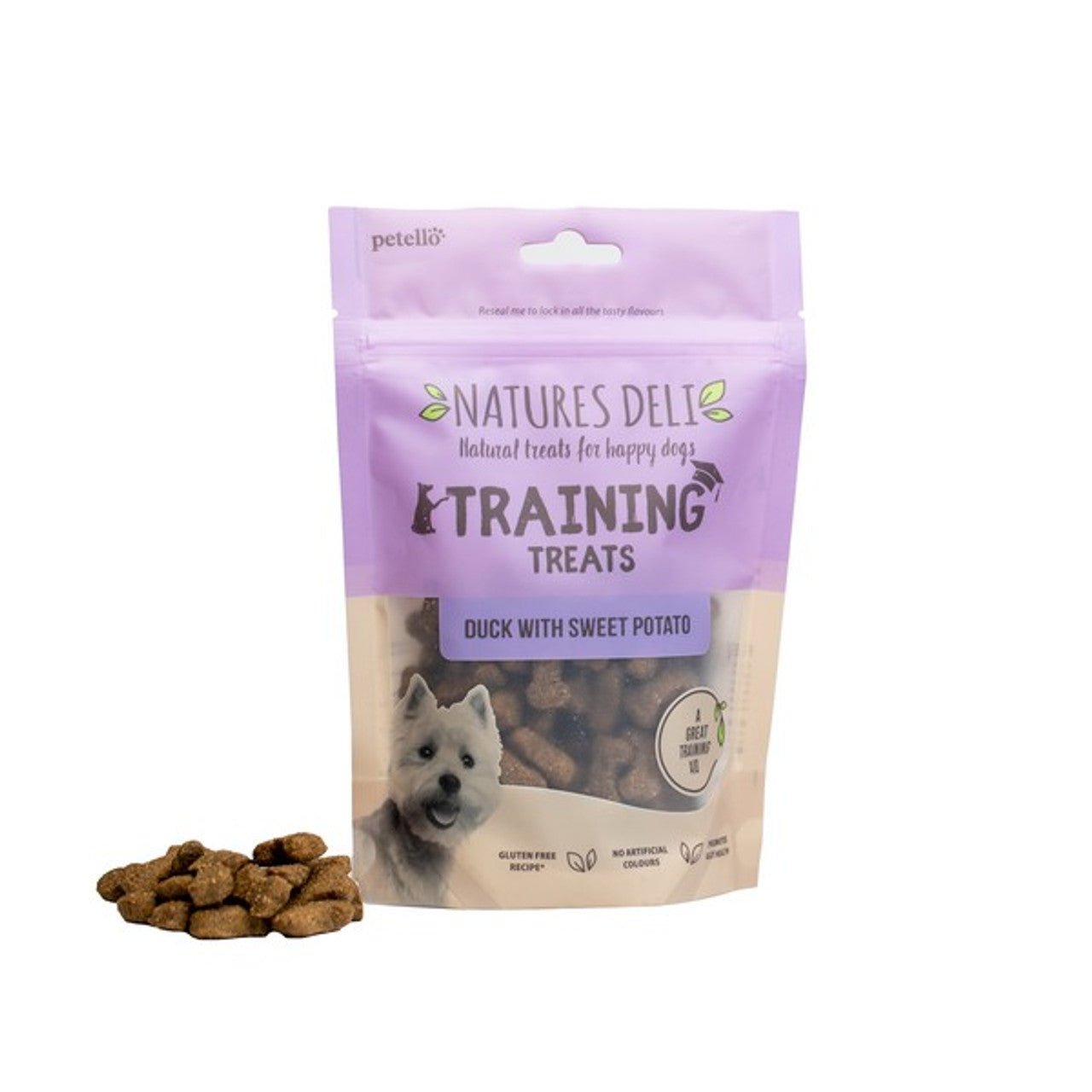 Natures Deli Adult Training Treats Duck With Sweet Potato (100g) - Wuffies