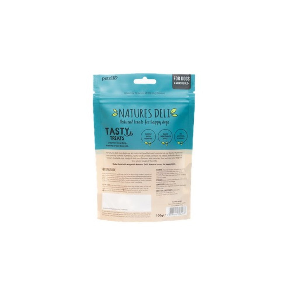 Natures Deli Chicken Wrapped Calcium Bone (100g) - Wuffies