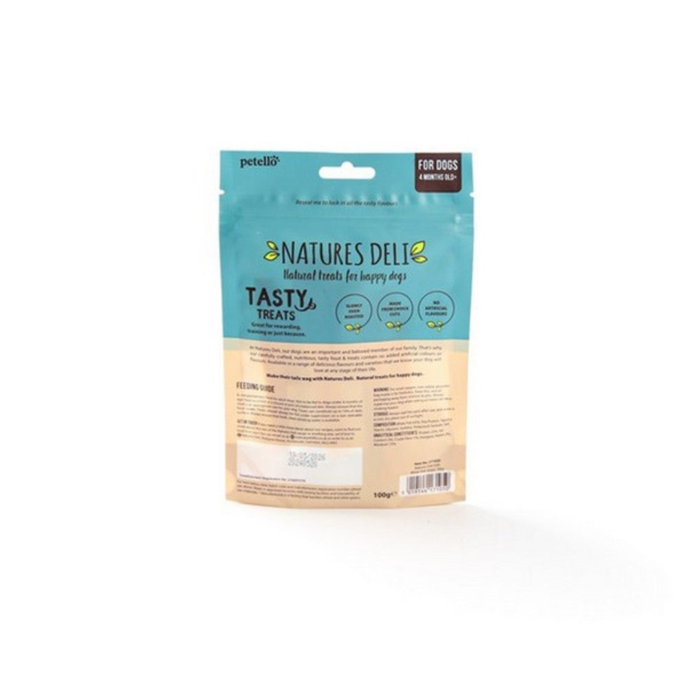 Natures Deli Ocean White Fish Strips (100g) - Wuffies
