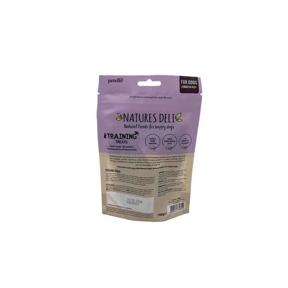 Natures Deli Training Bites Chicken with Liver (100g) - Wuffies