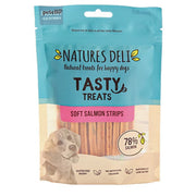 Natures Deli Wild Salmon Strips (100g) - Wuffies