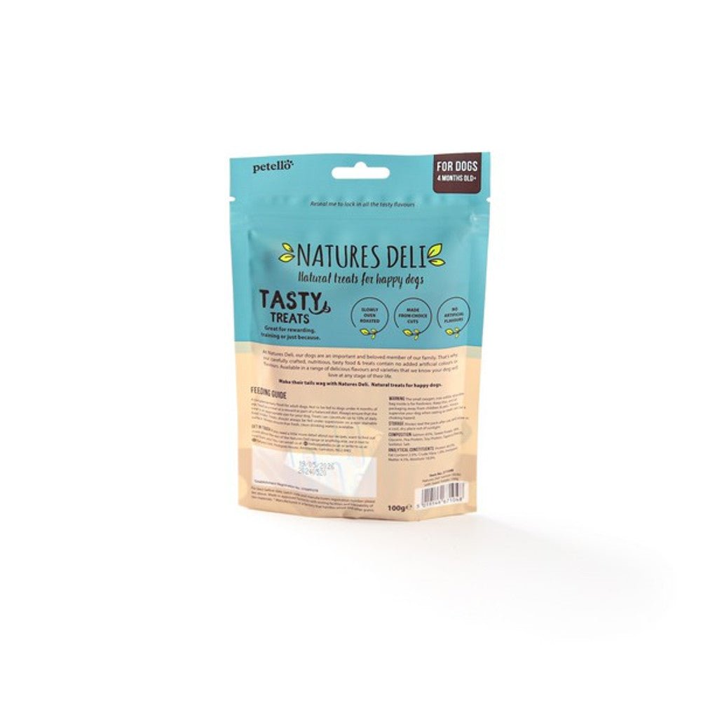 Natures Deli Wild Salmon & Sweet Potato Sticks (100g) - Wuffies