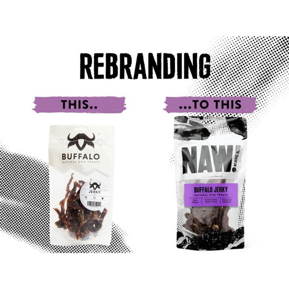 NAW Buffalo Jerky (150g) - Wuffies
