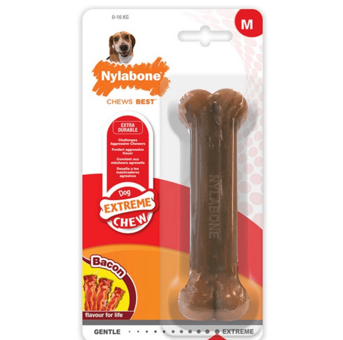 Nylabone Dura Chew (Bacon) - Wuffies